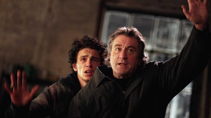 Robert De Niro e James Franco in una scena del film