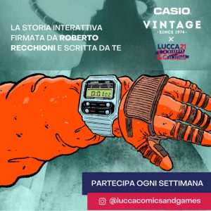 Casio Italia è partnership con Lucca Comics & Games