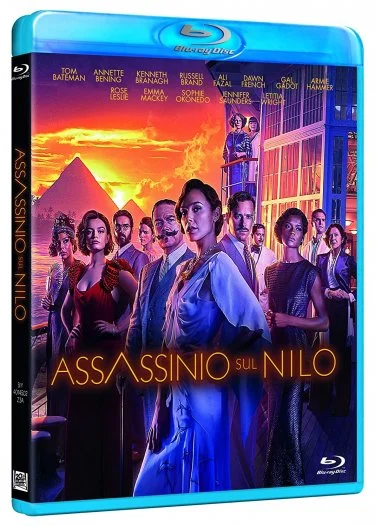 Cover Blu-Ray Assassinio sul Nilo.