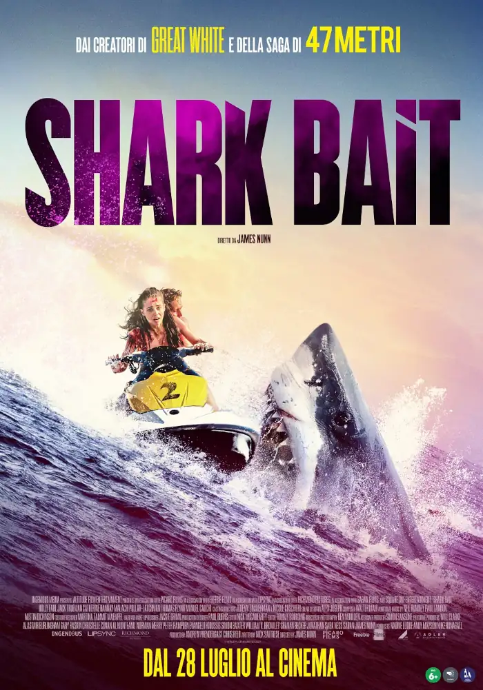 Shark Bait, Trailer Italiano dal 28 luglio al cinema